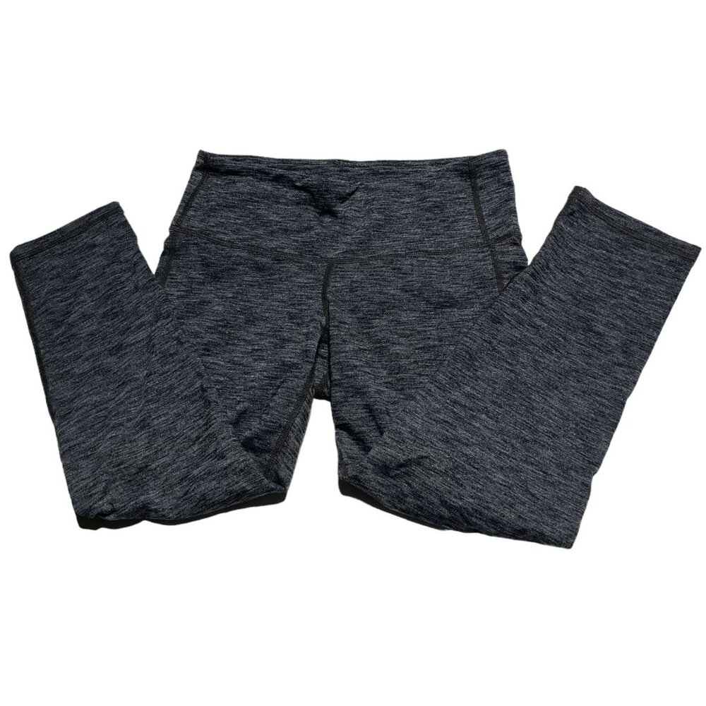 Athleta Gray Capri Length Leggings Size XS
